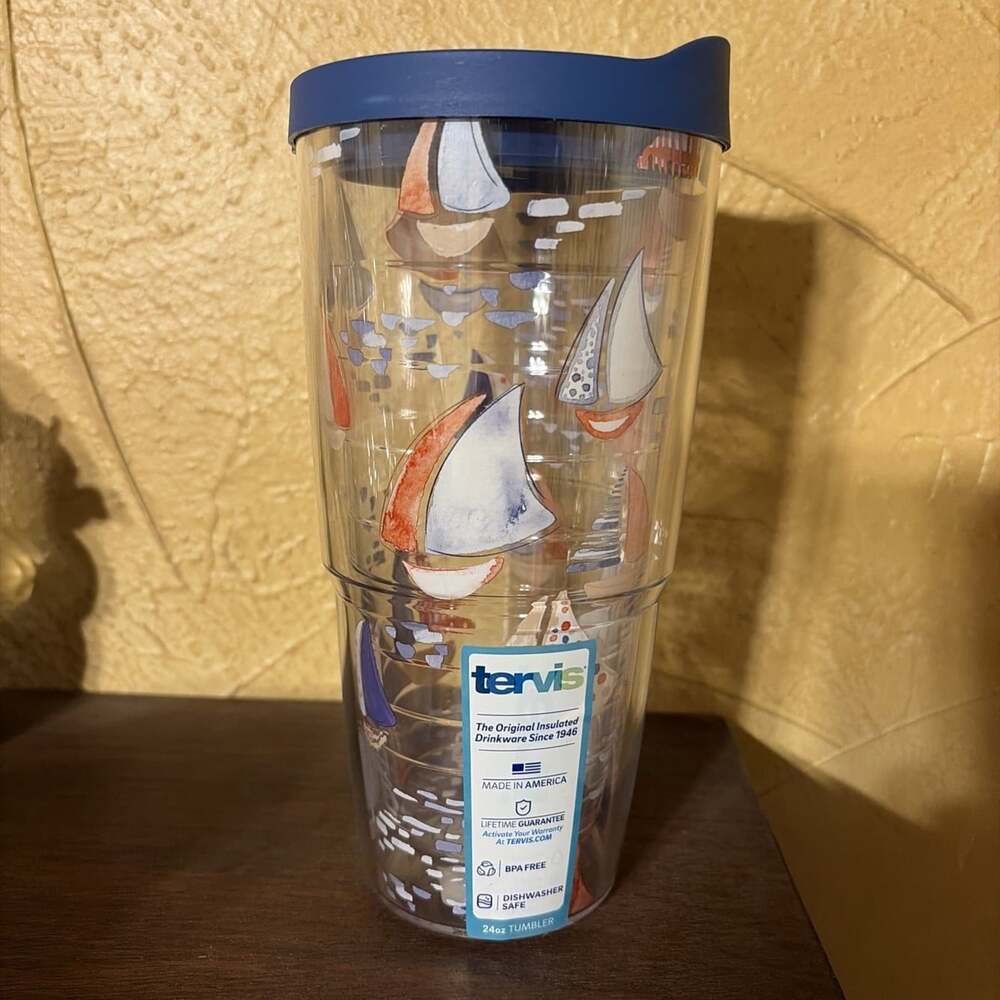 Tervis Classic Tritan Sara Berrenson - Sunset Sail 24oz Classic Tumbler w Lid